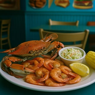 Blue Crab and Shrimp Combo